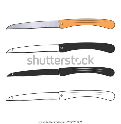 Saw Vector Saw Silhouette Vector Hardware Stock Vector (Royalty Free ...