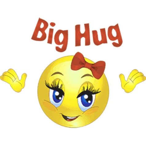 Smiley | Hug emoticon, Hug smiley, Big hugs