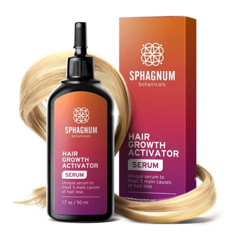 Hair Growth Activator serum - Sphagnum Botanicals