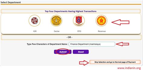 gras.mahakosh.gov.in : Make Online Payment Without Registration ...