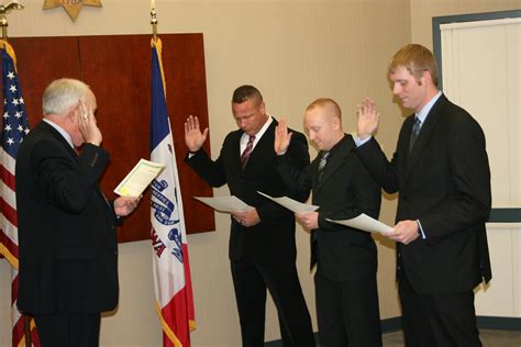 Swearing in Ceremony | Scott County, Iowa