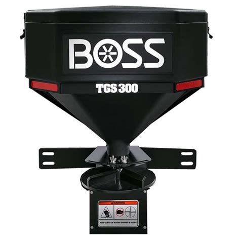 Boss TGS300 Low Profile Poly Tailgate Salt Spreader @OEM Boss