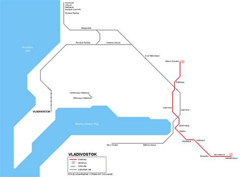 UrbanRail.Net > Europe > Russia > Vladivostok Tram