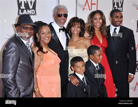 Morgan Freeman with his children and grand children 2011 "TV Land ...