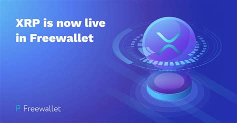 Online XRP Ripple Wallet is live on Freewallet: Crypto Wallet