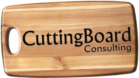 Cuttingboard with Logo – CuttingBoard Consulting