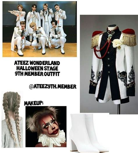 ☁ᴬᵗᵉᵉᶻ ⁱᵐᵃᵍⁱⁿᵉˢ☁ в Instagram: «Ateez wonderland halloween stage 9th member outfit #ateez #atiny ...