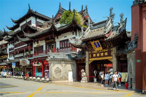 New City God Temple of Shanghai Editorial Stock Image - Image of building, historical: 242778599