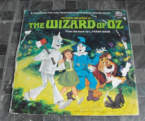 Story & Songs Of The Wizard Of Oz Disneyland Records 1969 | Wizard of oz, Wizard of oz story ...