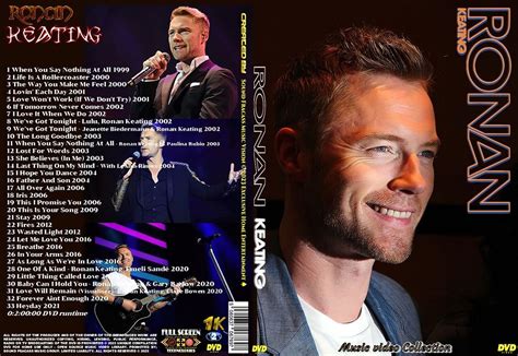 Ronan Keating Music Video Collection DVD | website