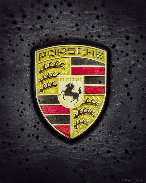 Porsche Emblem Wallpaper - WallpaperSafari