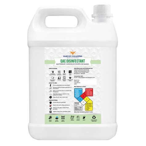 QAC Disinfectant ( Quaternary Ammonium Compounds Based ) | Harvey Cleanpro