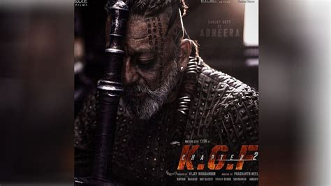 On Sanjay Dutt's Birthday, Here's His First Look as Adheera From 'KGF ...