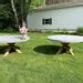 Custom Round Concrete Table Wood Base - Etsy