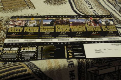 Purdue Football Season Tickets Arrive With Perks For All - Hammer and Rails