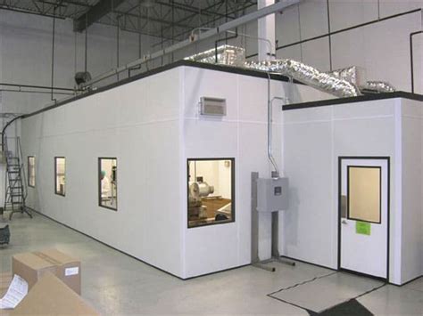 Modular Cleanroom with Gowning Room - A-WALL Building Systems