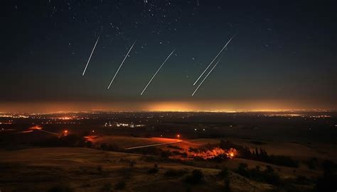 Premium AI Image | Israel's iron dome system intercepts rockets on a ...