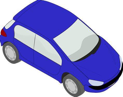Blue Cartoon Cars - ClipArt Best