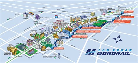Monorail Las Vegas Map Lv Monorail Map United States Of America | Hot Sex Picture