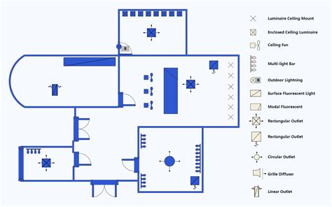 Reflected Ceiling Plan Diagram EdrawMax Templates, 48% OFF