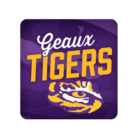 LSU Tigers "Geaux Tigers" Officially Licensed Canvas - College Wall Art