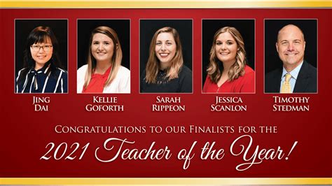 Anne Arundel County Schools announce finalists for Teacher of the Year