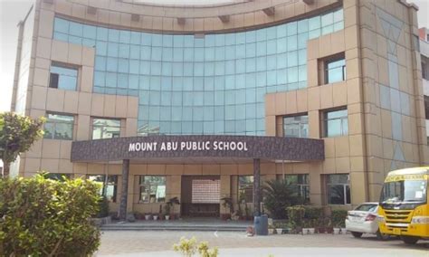 Mount Abu Public School (MAPS), Rohini, Delhi, - Fees, Admissions 2024-2025