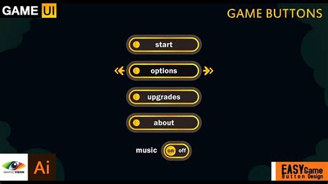 ++ 50 ++ game menu ui design 339139-Game menu ui design