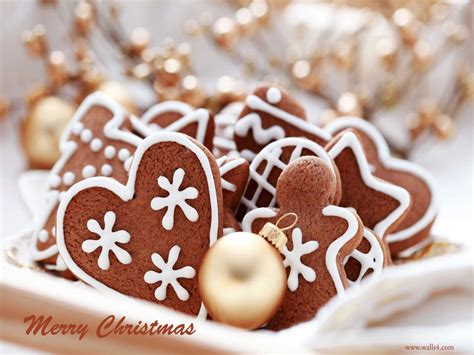 Christmas Gingerbread Cookies Wallpapers - Wallpaper Cave