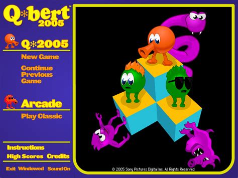 Q*bert 2005 : Sony Online Entertainment : Free Download, Borrow, and Streaming : Internet Archive