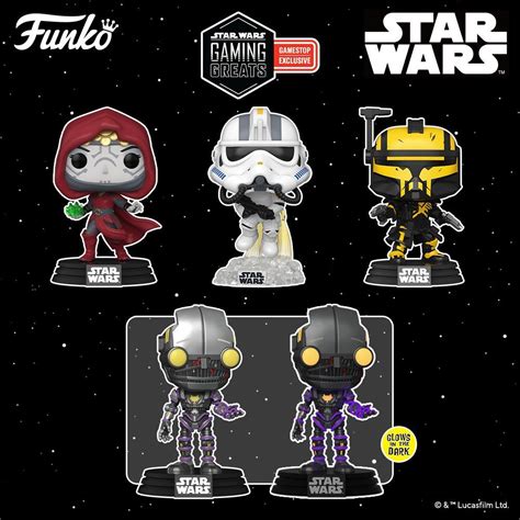 Funko Adds Four Star Wars Characters to Gaming Greats Collection