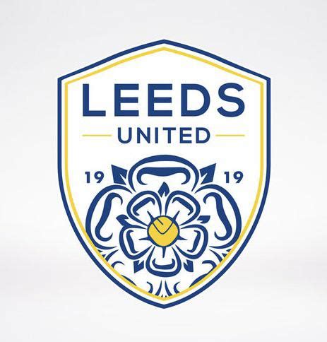 Leeds United concept crest, inspired by the original crest, with a ...