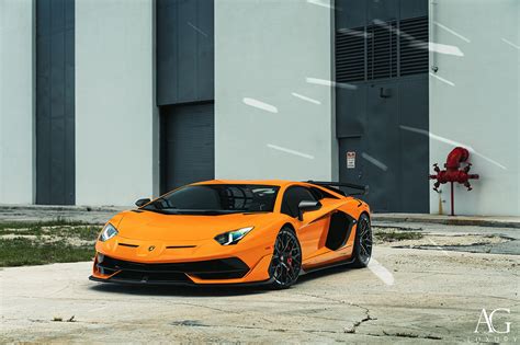 AutoArt Lamborghini Aventador SVJ (Arancio Atlas/Pearl Orange) 1/18 79218 | ubicaciondepersonas ...