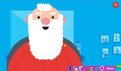 Santa Claus Tracker: New game lets you colour Santa’s beard | India.com