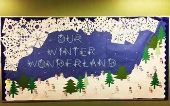 Winter Wonderland Bulletin Board