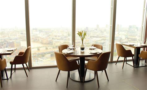 The Oblix, London's Shard Restaurant - Contemporary restaurant interior