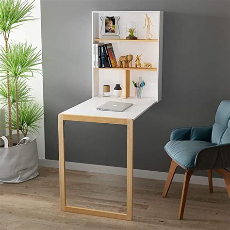 Amazon.com: HOME BI Wall Mounted Table Fold Out Convertible Desk Multi-Function Computer Writing ...