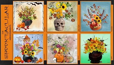 Spooktacular Arrangements | Display for 'The List 14' challe… | Flickr