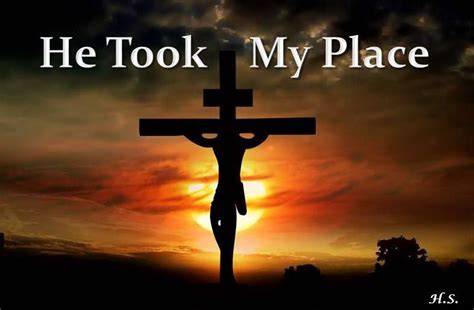 Jesus took your place (& mine). Good Friday Images, Happy Good Friday, Friday Pictures, Blessed ...