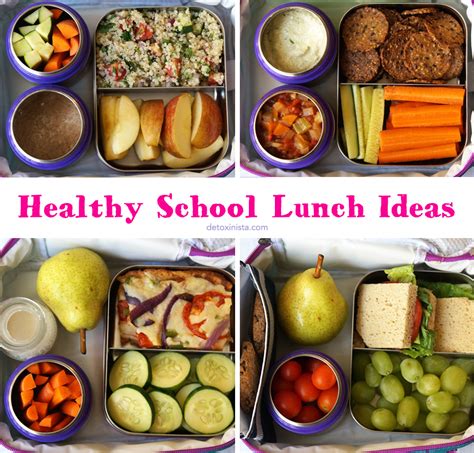 Healthy School Lunch Ideas | Detoxinista