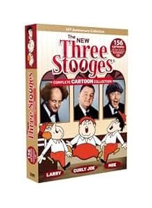 New Three Stooges Complete Cartoon Collection: Amazon.ca: Moe Howard, Larry Fine, Curly Joe ...