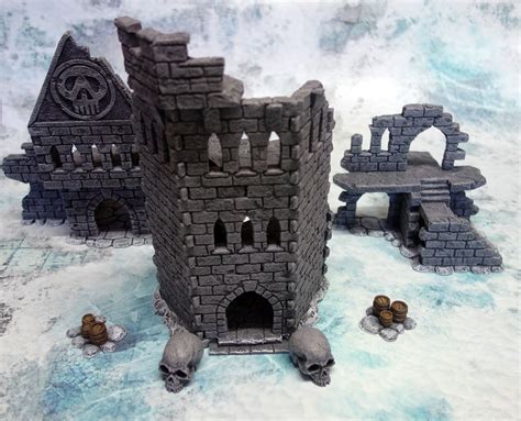 Gibbering Madness: Frostgrave Scenery....