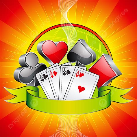 Cartes Et Ruban Illustration Avec Les Symboles Jeu 3d De Casino, 3d, Ace, Activité PNG et ...