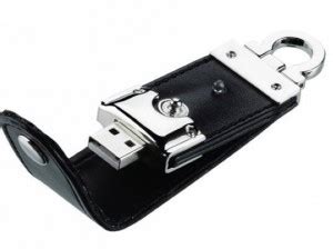 Promotional Leather USB Flash Drive - Bongo - USB Promotional Products