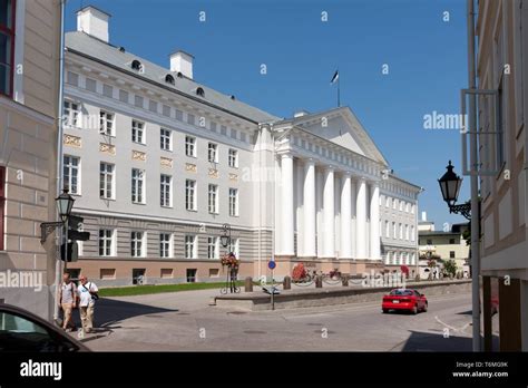 The Main Building of Tartu University Stock Photo - Alamy