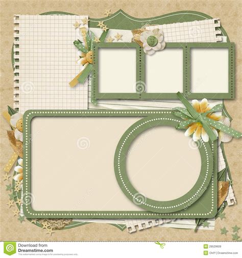 Free Scrapbook Layouts And Templates - Free Printable Scrapbook Pages ...