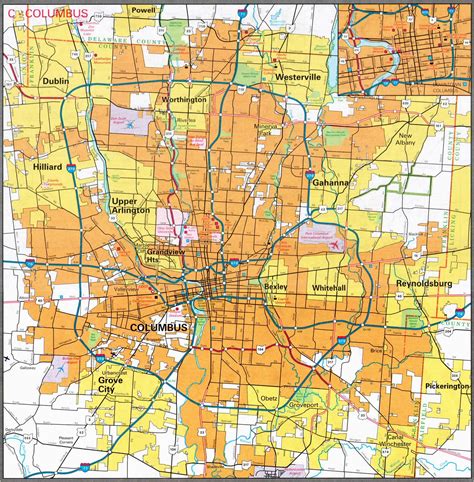 Map Of Cincinnati Ohio Neighborhoods | secretmuseum