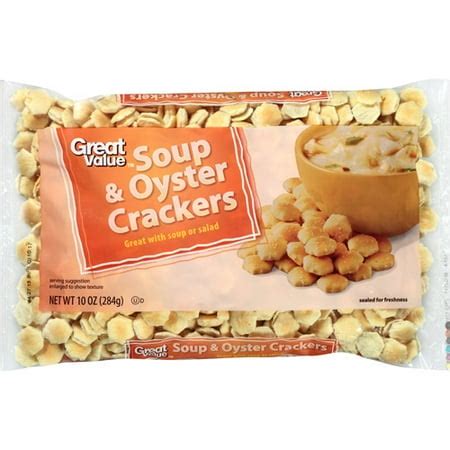 Great Value Soup & Oyster Crackers, 10 oz - Walmart.com