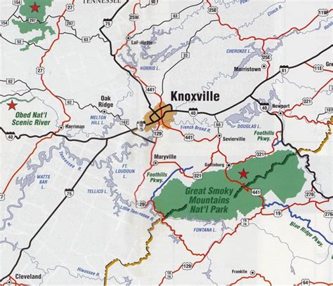 Image detail for -Maps of Knoxville and East Tennessee | East Tennessee | Pinterest | East ...