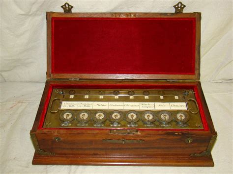 Pascaline Calculator in Rosewood Case